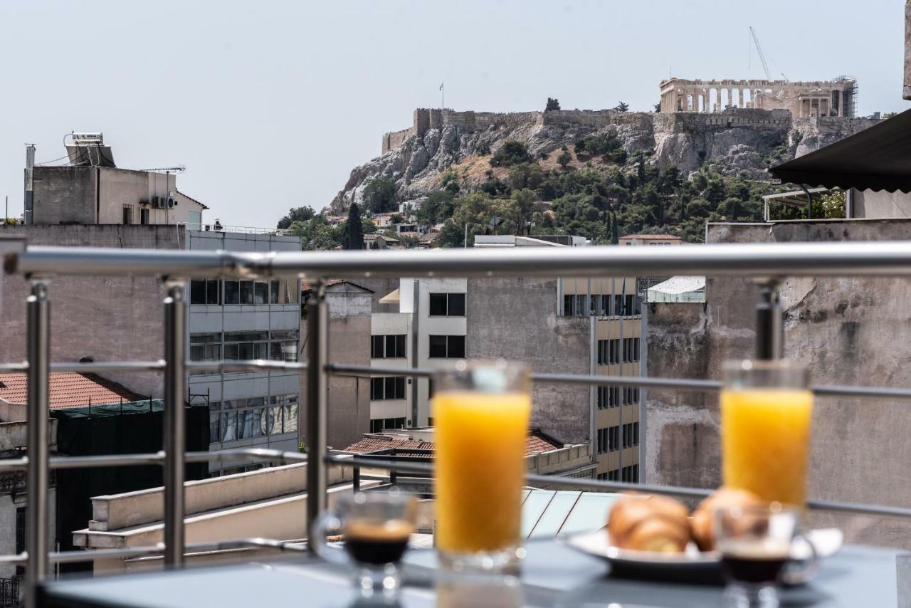 Apartmán Dreamy Athens Penthouse With Acropolis View Exteriér fotografie